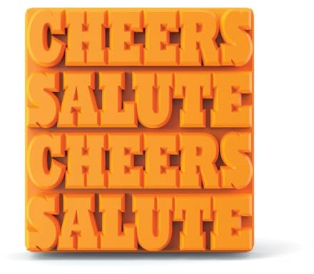 Zoku CIT, Cheers Ice Tray Jugendliche Unisex, Orange, Einzigartig