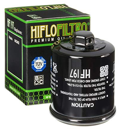HIFLO ÖLFILTER QUADRO 3S 350 2013-2017 Aluminium ATV Ölfilter