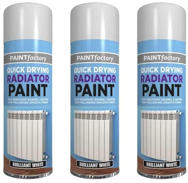 SDMAX Brilliant White Radiator Spray Paint