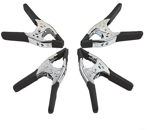 Confezione da 4 morsetti a molla grandi da 15,2 cm, super resistenti, a forma di A, in metallo