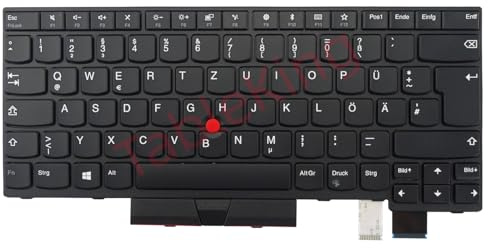 Table-King Teclado de repuesto alemán para Lenovo Thinkpad T470 T480 A475 A485 (retroiluminación) (sin retroiluminación)
