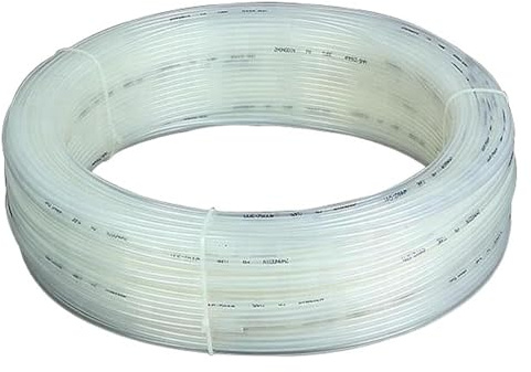 Tuyau de compresseur, flexible en caoutchouc for air comprimé, tube pneumatique polyuréthane, 12 mm et 14, for(4mm Od X 2.5mm Id,1 Meter)