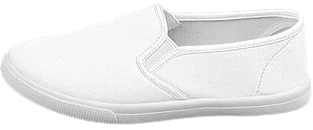 Zapatos Casuales de Mujer, Zapatillas de Lona Planas, cómodas y de Moda, Unisex, con Cordones, para Uso Diario con Vaqueros y Pantalones Casuales.
