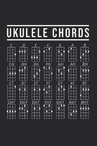Ukulele Liederbuch: Ukulele Notenbuch A5 Ukulele Akkorde und Tabs I Geschenk für Ukulelespieler I Notenheft zum Ausfüllen mit Notenlinien und Tabulatur für Songs und Lieder
