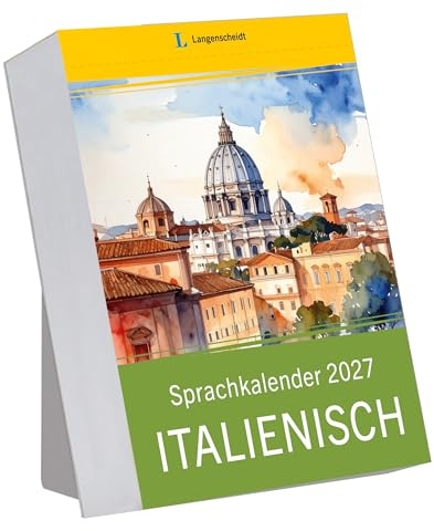 Langenscheidt Sprachkalender Italienisch 2027: Tagesabreißkalender