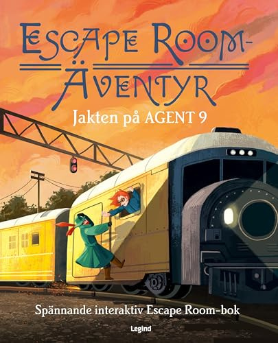 Jakten på Agent 9 : spännande interaktiv Escape Room-bok