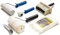 Colorus Tapezier Set 5 tlg. | Tapeten Set mit Cuttermesser, Kleisterroller, Andrückroller, Bürste | Tapezierwerkzeug Tapezierbedarf für Vliestapeten