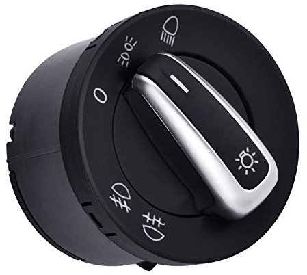 Car Headlight Switch Scheinwerferschalter Nebelscheinwerferschalter / Passend for VW / Passend for Golf 5 6 / Passend for GTI Mk5 Mk6 / Passend for Jetta 5 6 / Passend for Passat B6 Headlight Switch