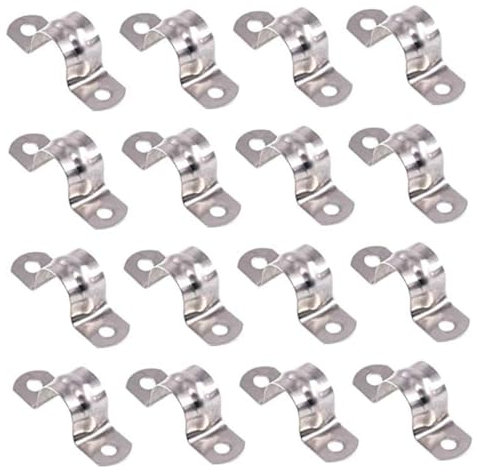 Collier de Serrage en Acier Inoxydable 304 en U, 5 Pièces