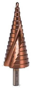 1 STÜCK M35 5% Kobalt Stufenbohrer HSSCO Kegel Metall Werkzeug Lochschneider 4-12/4-20/4-32mm Edelstahl Eisen Lochöffner Säge (Color : T 4-32mm(15 Steps))