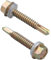 50 PCS Hexagon Self Tapping Self Drilling Screws with Pads for Metal Sheets,Wooden Sheets and Plastic Sheets (M4.8 * 35mm)