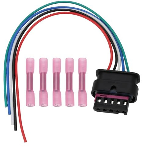 The Lord of the Tools Connettore Sensore Misuratore Massa Aria A 5 Pin Per Auto Parte Di Ricambio 4F0973705 Cablaggio Sensore MAF Elettrico Per Auto