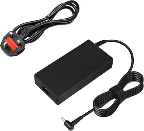 120W, AC Adapter Charger Compatible for MSI ADP-120VH D A17-12 00P2A GV15 GF63 10 11 12Th Intel Core MS-16R5 MS-16R6 MS-16R7 MSI Cyborg 15 A13V Summit E16 Flip A13V Laptop Power Supply Cord