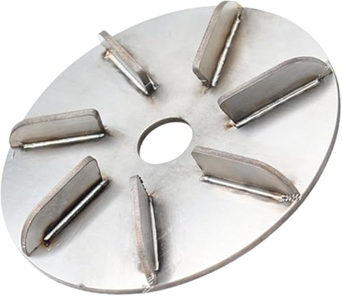 Disque d'élimination des poils de porc et outil de grattage des poils d'animaux - Équipement d'abattoir économisant la main-d'œuvre pour coqs, poules, bétail (conception durable en acier inoxydable