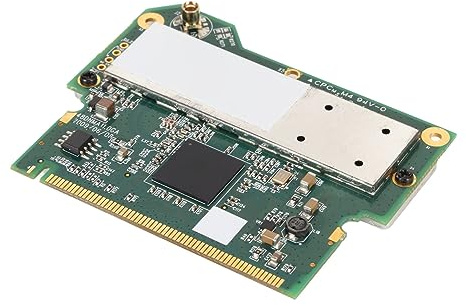 Denash Tarjeta WiFi de 300 MBIT/S Mini PCI AR9223, Tarjeta de Red Confiable para Laptop, Plug -y Instalación de Reproducción, Potencia Estable