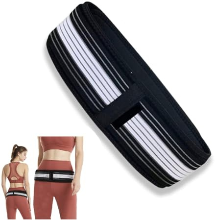 Awlve Sameo Ceinture Dorsale - Ceinture lombaire Améliorée Soulage les maux de dos et la sciatique pour les hommes et les femmes pour un usage au bureau et à la maison (M (Tour de hanche:75-110cm))