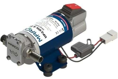 Marco UP3/OIL-S 24 V 2 Bar 1 m Self-priming Oil Pump with On/Off Switch, 16402413