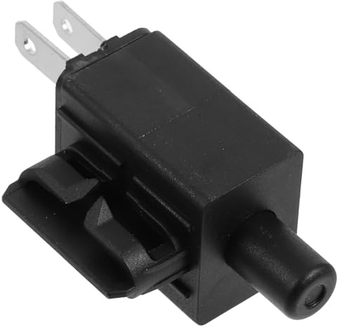 ifundom Interruttore di Sicurezza a 2 Pin per Sedile Tosaerba Ricambio Compatibile Plastica Resistente Facile Installazione per Trattorini da Giardino