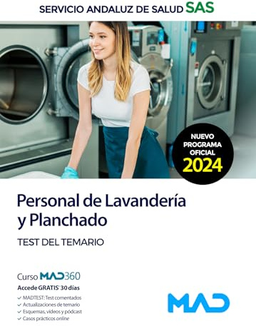 Personal de Lavandería y Planchado del Servicio Andaluz de Salud.. Test del temario