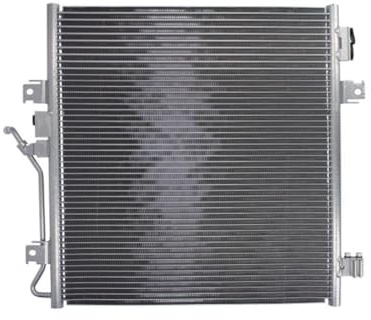 THERMOTEC KTT110599 Klimakondensator Klimaanlage Auto ohne Trockner Kompatibel mit DODGE Nitro SUV 68003971AA 68003971AB 68003971AC
