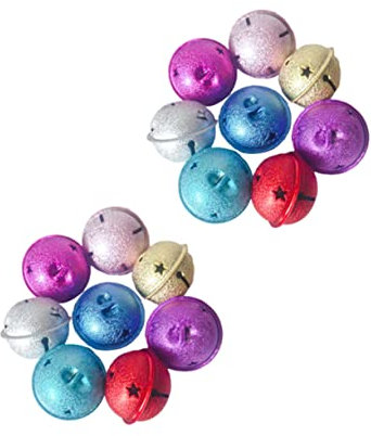 Cabilock 20St schlüsselanhänger Peace verkleidung The Craft Sauf schlüsselkette The präsente weihnachtsdeko schlüsselhalter Charme Glöckchen Türklingel Zubehör die Klingel