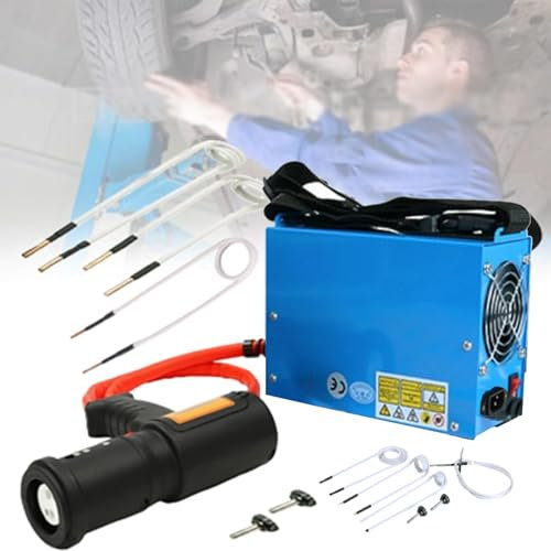 MhWrughts Magnetic Heater Kit Flameless Heater, 1500W Electromagnetic Induction Tool, with Sturdy Holder, for Car Truck