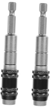Mipcase 2 Pezzi Prolunga Flessibile per Avvitatore Porta Inserti Magnetico per Trapano e Cacciavite Compatibile con Strumenti Ed Elettrici Design e Rotazione