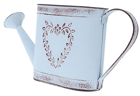 BESTonZON Arrosoir Fer Vintage Pot De Fleurs Rustique Décoratif pour Jardin Intérieur Extérieur pour Plantes Et Fleurs