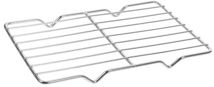 LIGIGWASH Rejilla de Enfriamiento y Horneado Acero Inoxidable 29x21 Cm para Barbacoa y Cocina al Aire Libre Patas Resistentes para Asar Carne, Verduras, Pan y Galletas