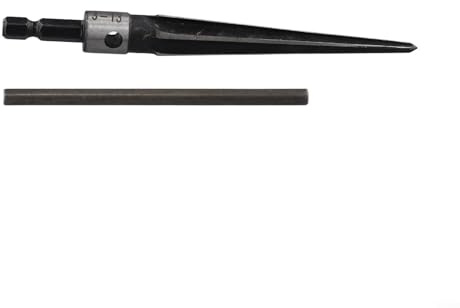 Alesatore conico 516 mm per uso professionale, progettato per sbavatura e allargamento del foro del perno, ergonomico e facile da controllare (esagono 3-13 mm)
