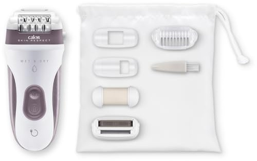 Épilateur électrique Calor Skin Respect EP8060C0 Blanc et Violet