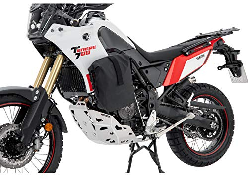 QBag Heck-/Sissybar-/Sturzbügeltasche 10-17L - Schwarz - Wasserdicht