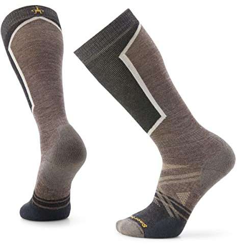Smartwool Unisex Ski Full Cushion OTC Strumpor, Taupe, L