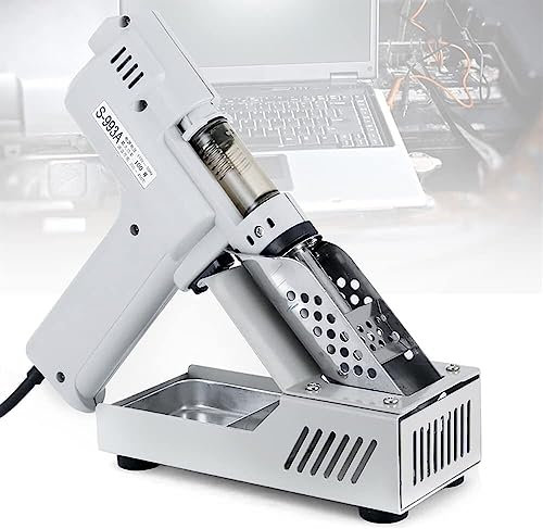 Solder Sucker Gun, Elektrisk Vakuumspruta för Desoldering, Anti-statisk Design, DIY Elektronikkorrigeringstillbehör 100W