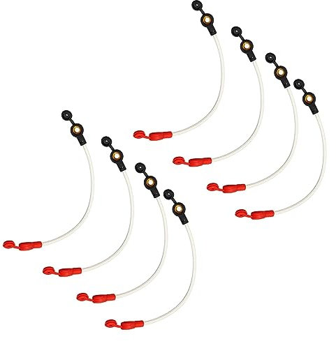 Cavi Inverter Batteria, 8 Pezzi Cavi Inverter di Potenza con Calibro in Rame Terminali Accumulatori Filo Batteria Antipolvere Per Moto Scooter Auto Camion Camper Solare