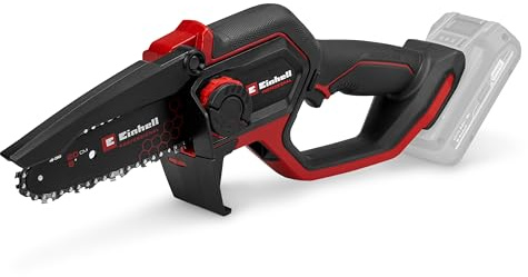 Sega a batteria Einhell Professional GP-PS 18/20 Li T BL-Solo Power X-Change (18 V, lunghezza di taglio 15 cm, Brushless, velocità catena 8 m/s, lubrificazione autom. della catena, senza batteria)