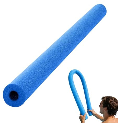 Churros Piscina Espuma, Churro Natacion, 48 Inch Fideos Largos De Natación, Tubo Espuma Flotante Flexible Piscinas, Stick Multifuncional Espumas Entrenamiento Ayuda Deportes Acuáticos para Niños