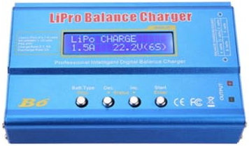 FTVOGUE B6 80W Digital LCD Balance Ladegerät Entlader Parallel Ladegerät für LLiPo NiMH RC Batterie (ohne Stecker)