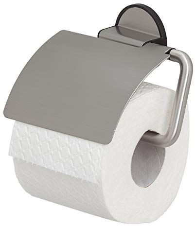 Tiger Urban Porte Papier Toilette, Support Papier Toilette Mural, Porte Rouleau Toilette, Sans Perçage, Porte-Papier hygiénique Autocollant 3M, Acier inoxydable brossé