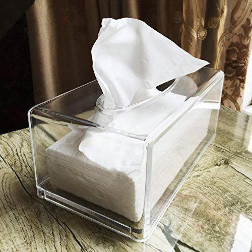 Transparente Acryl-Papier Handtuch-Box kreative Sonderpreis Papier Handtuch Pumpen Box Auto Pumpwagen