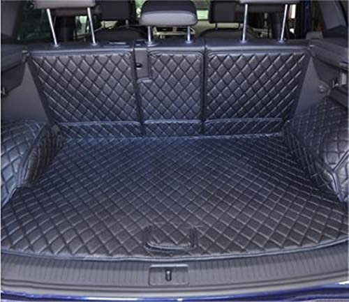 SIMICASE Kofferraummatten Kofferraumwanne Spezielle Kofferraummatten Cargo Liner Matte Kofferraumteppiche Gepäckabdeckung Für Tiguan 2018 2019 2020 2021 2022 Antirutsch mit hohem Rand