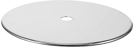 Alipis Anello Induzione Acciaio Resistente Ricambio Copertura Scavata Per Piano Cottura Elettrico e Fornello Induzione