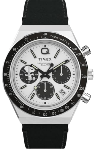 Timex Men's Chronograph Quartz Watch with Leather Strap TW2W68900