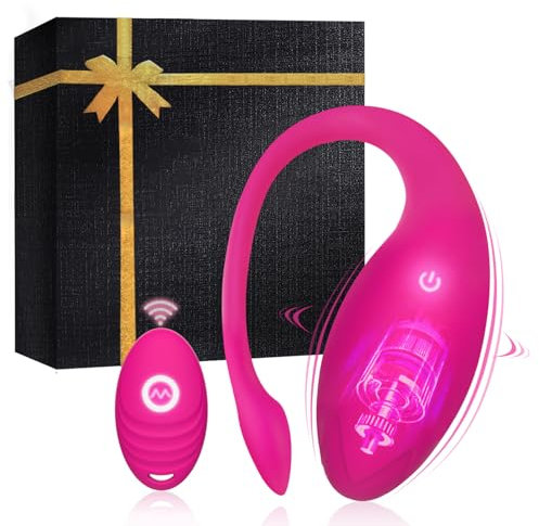 Vibradorador Mujer Juguetes Eróticos para Pareja Sexuales con APP 9 Modos Vibrador Mando Distancia Juguetes Sexuales Vibradores Consoladores Control Remoto Bolas Chinas Vibradorador Clítoris