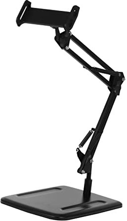 NUOBESTY Support de Téléphone Portable Pliable en ABS Métal Noir