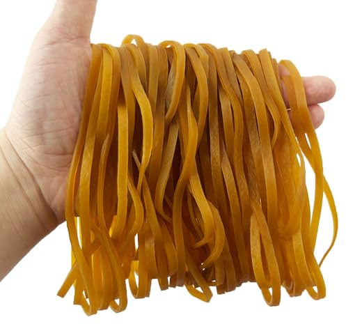 180 Pcs Large Elastic Bands, Large Rubber Elastic Bands, Strong Thick Elastic Rubber Bands Set for Home School Office Bank Supplies