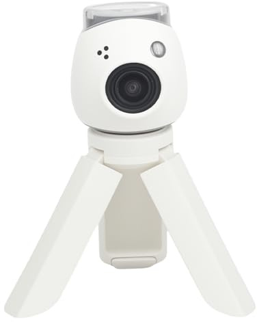Universellt ministativ kompatibelt med PAL EVO 70 LOMO, bärbart kamerastativ med halkfria fötter, perfekt för stabil fotografering (vit)