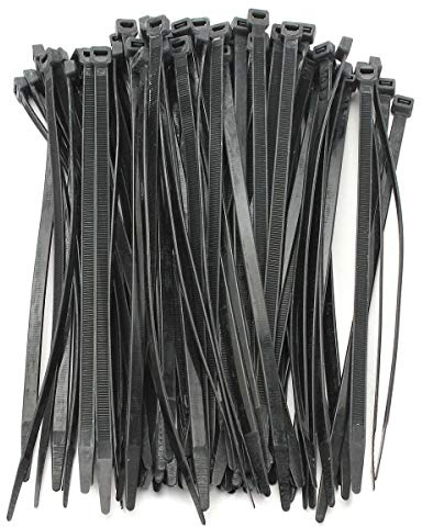 PROFI Kabelbinder Grau UV-beständig 4,8 x 200 mm – 100 Stück – Extra Stark PA66 Industriequalität