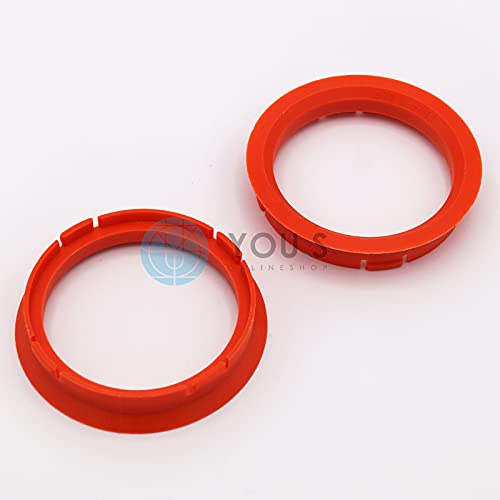 2 x ZENTRIERRINGE DISTANZRING für ALUFELGEN Z13 70,0-60,1 mm Alutec Anzio Rial