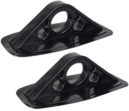 LIOOBO 2 Pcs Kajak Halterung Basis Bimini Markise Top Mount Basis Paddel Halterung für Schlauchboot Kanu Sun Shelter Bootszubehör